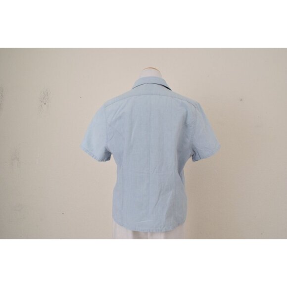 Worn and Faded Faconnable Cotton‎ Womens Button Shirt size XL - Picture 3 of 12